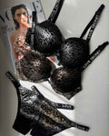 Premium Victoria Secret Tiger Print Bra Set