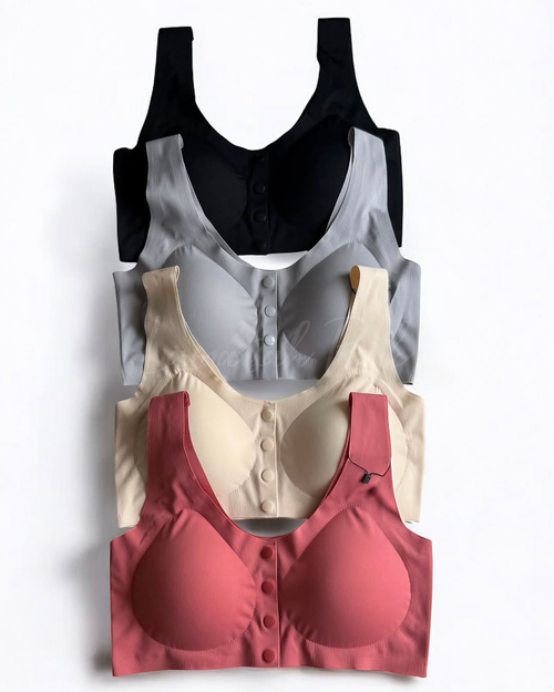 Butter Soft Front Open Seamless Bra