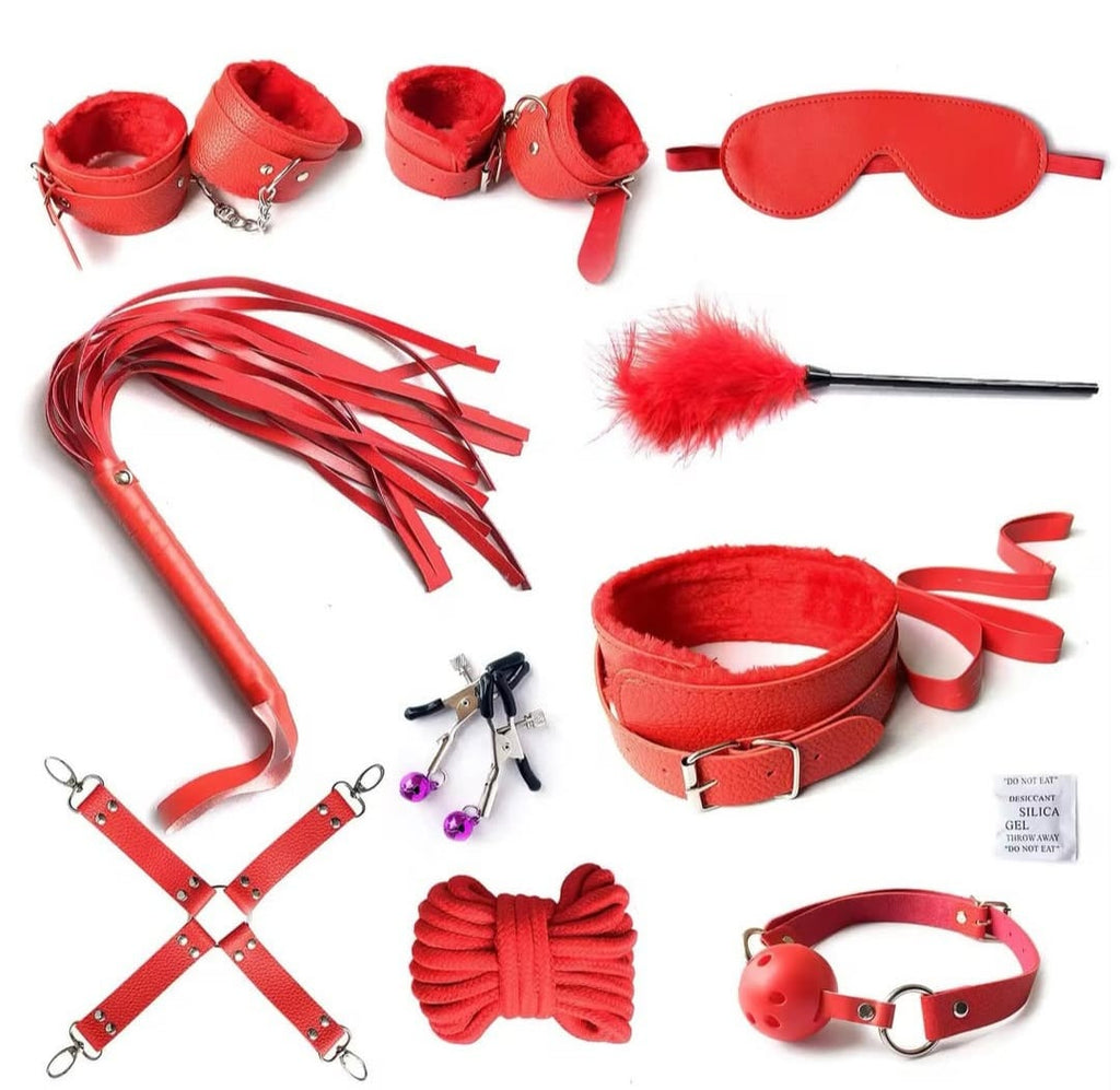 Classic Black Bondage Accessories Set _FUN KIT