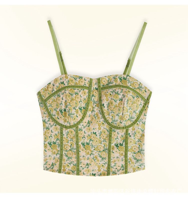 Floral Brallete Top