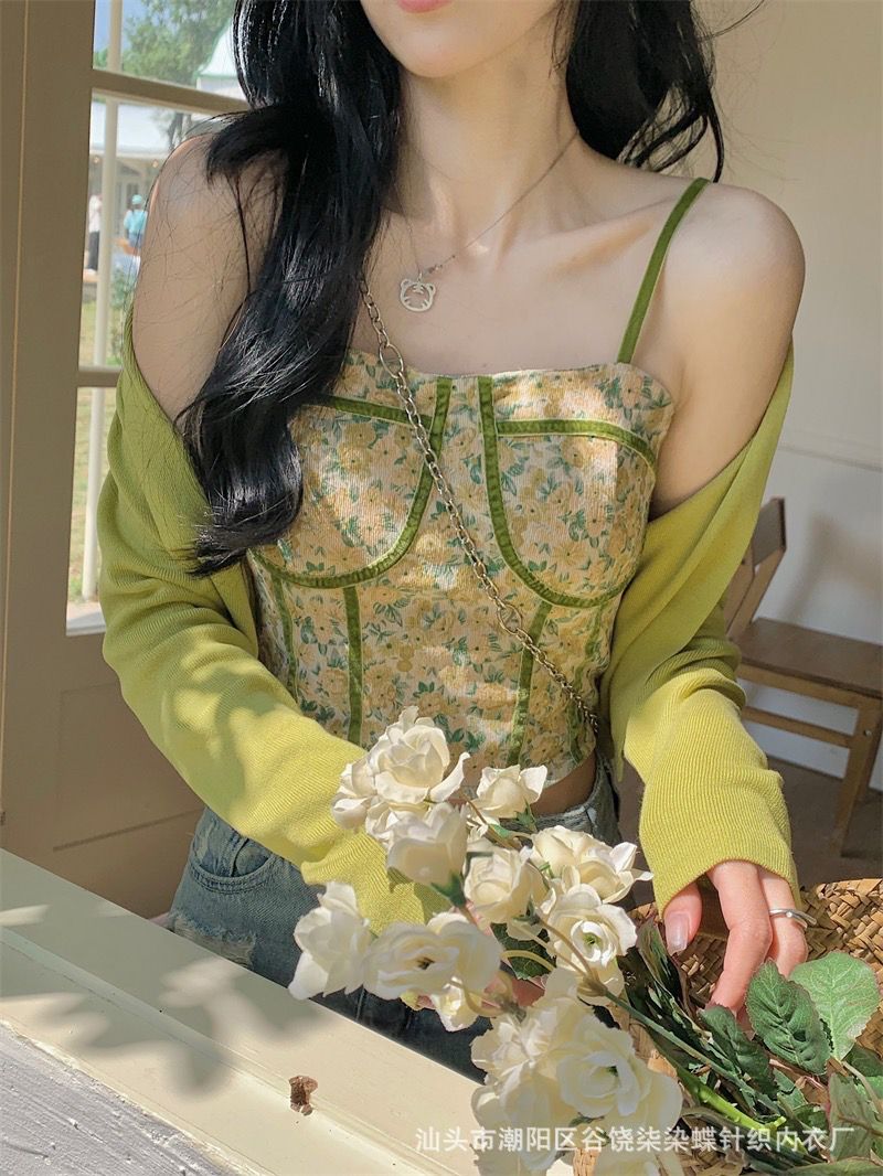 Floral Brallete Top