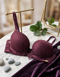 Plum Butterfly Bra 🦋