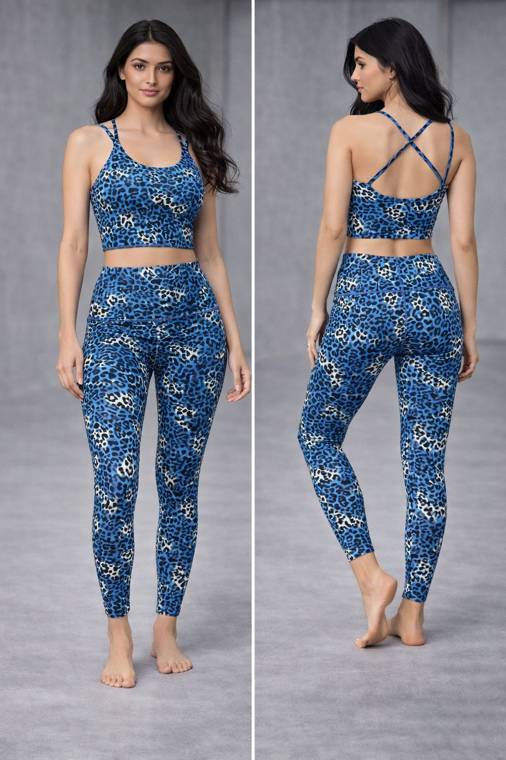 Leopard Flex Active wear set