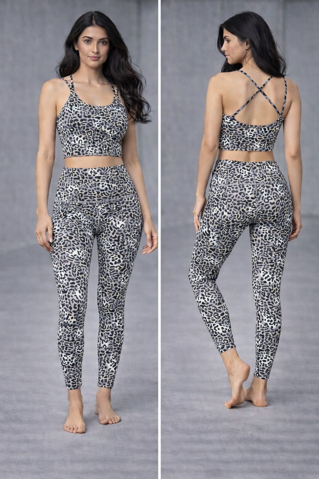 Leopard Flex Active wear set