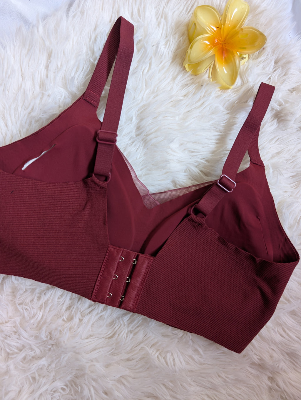 Premium Ribbed Seamless Bra